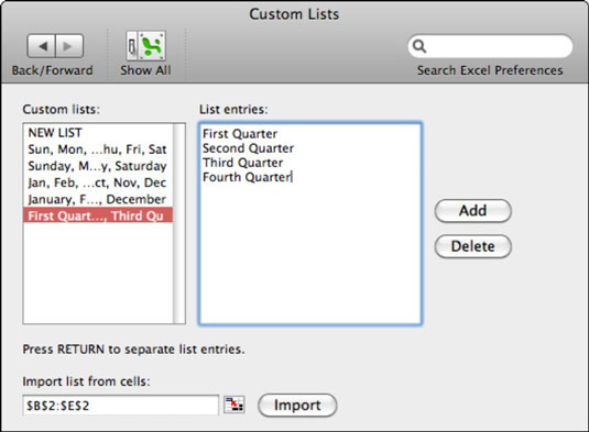 name manager excel for mac 2011
